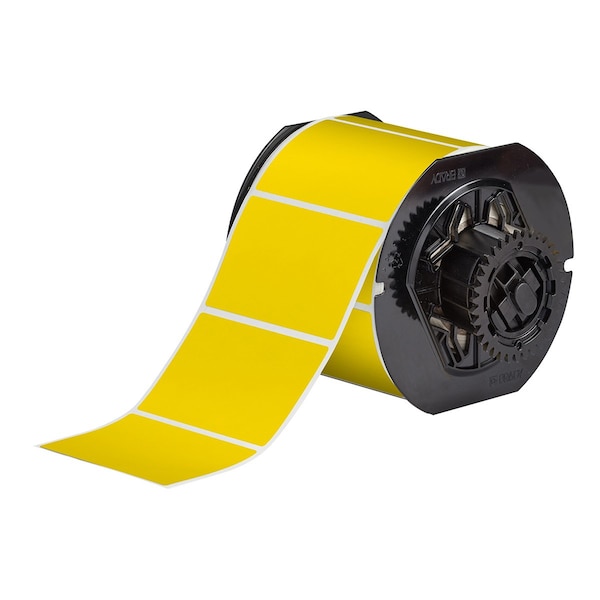 B33 Series Weather Resistant Outdoor Polyester Labels 2 in H x 3 in W YL 750/RL